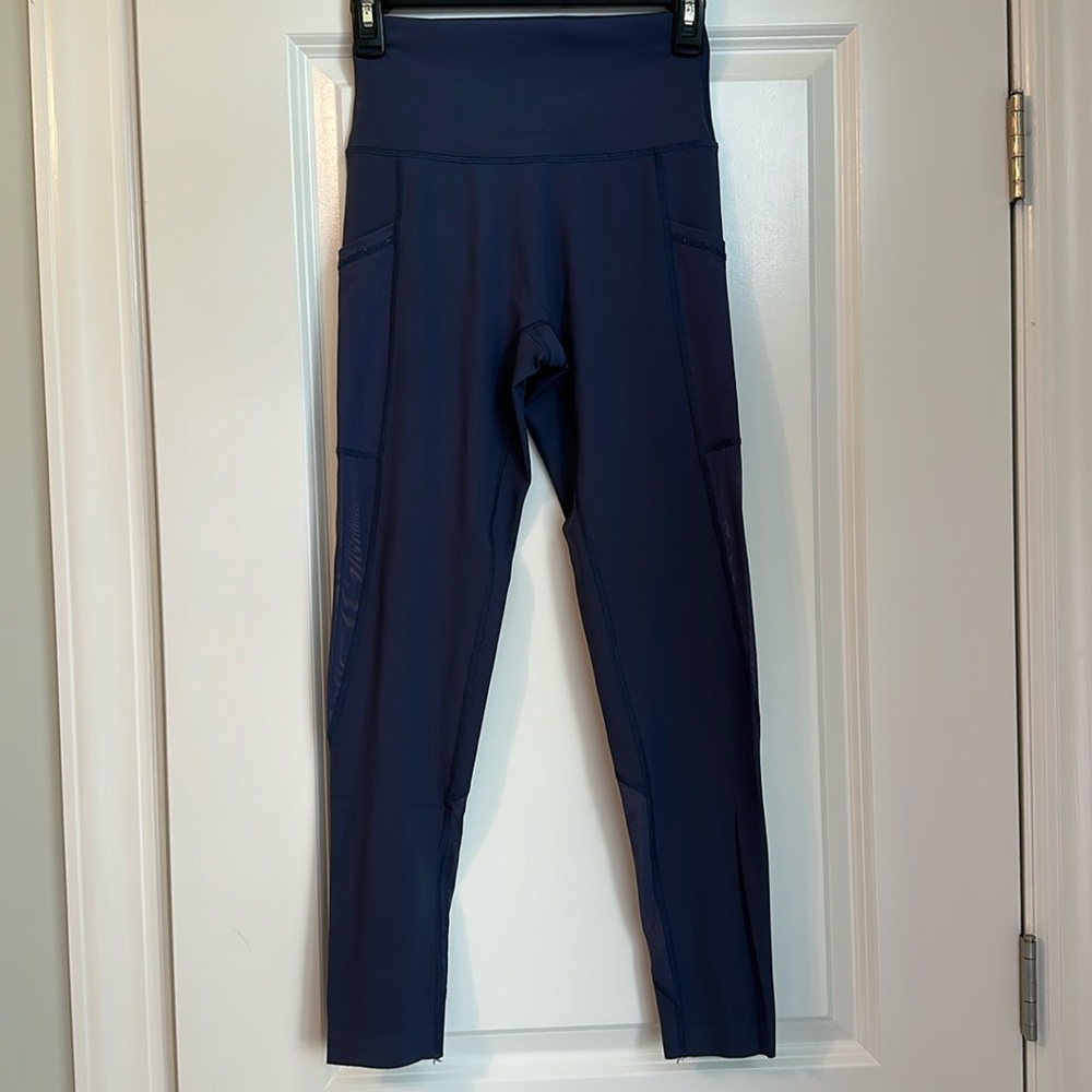 blue aerie leggings